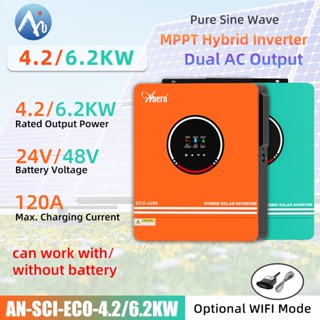 W W W W Mppt Hybrid Inverter Off Grid Tie Pure Sine Wave V V V V Hybrid