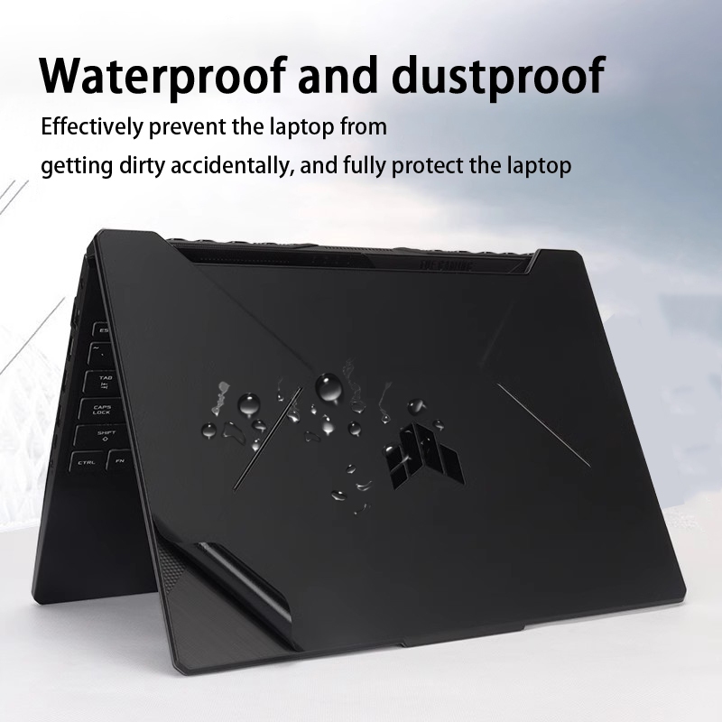 For TUF Gaming Laptop protective Film sticker, 15.6-inch laptop black ...