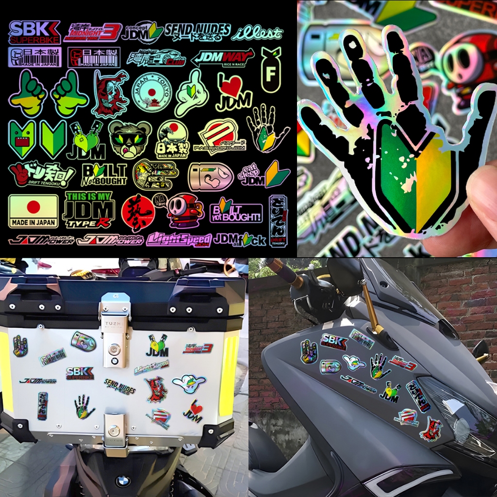 40PCS/Lot JDM Stickers Japanese Racing Anime Graffiti Decals for Laptop ...