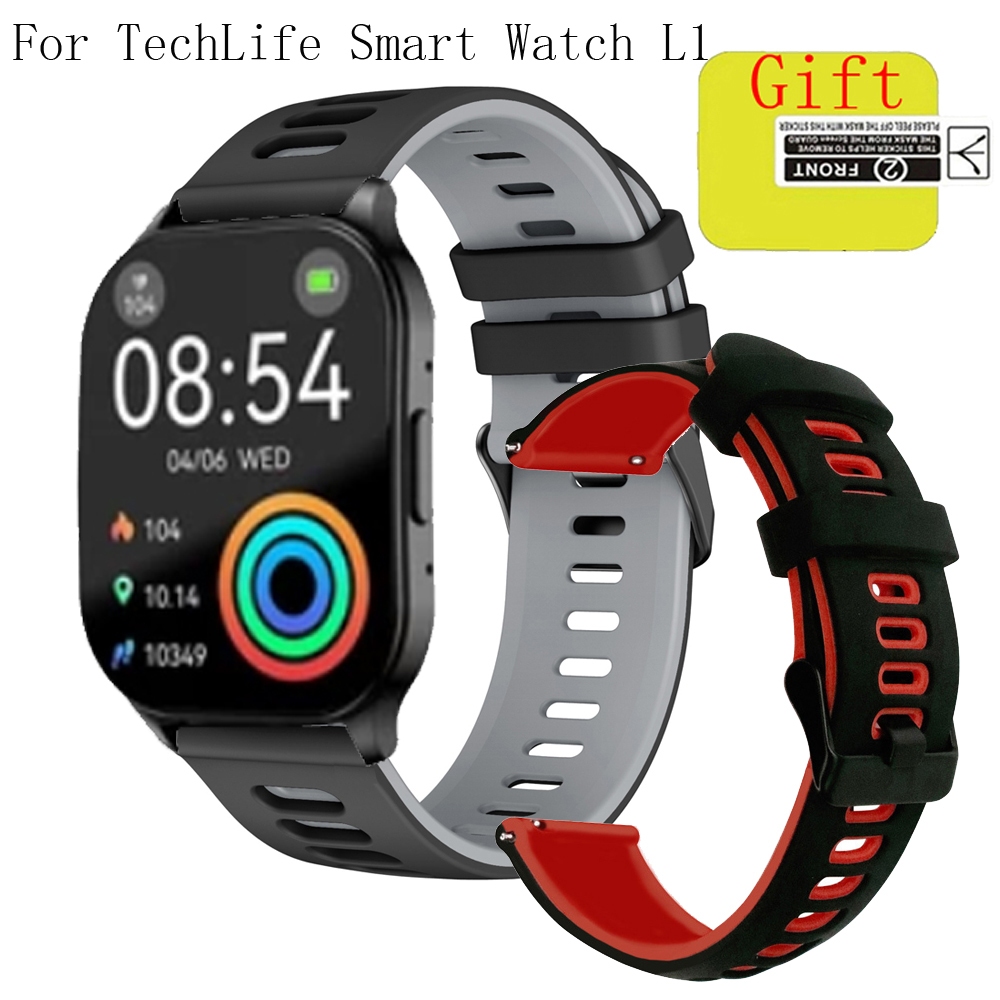 Techlife Smart Watch Smart Watch Silicone Straps TechLife Smart