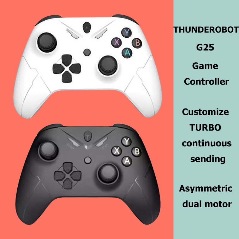 THUNDEROBOT G25 Buletooth Wireless Wired Vibration Gamepad Joystick ...
