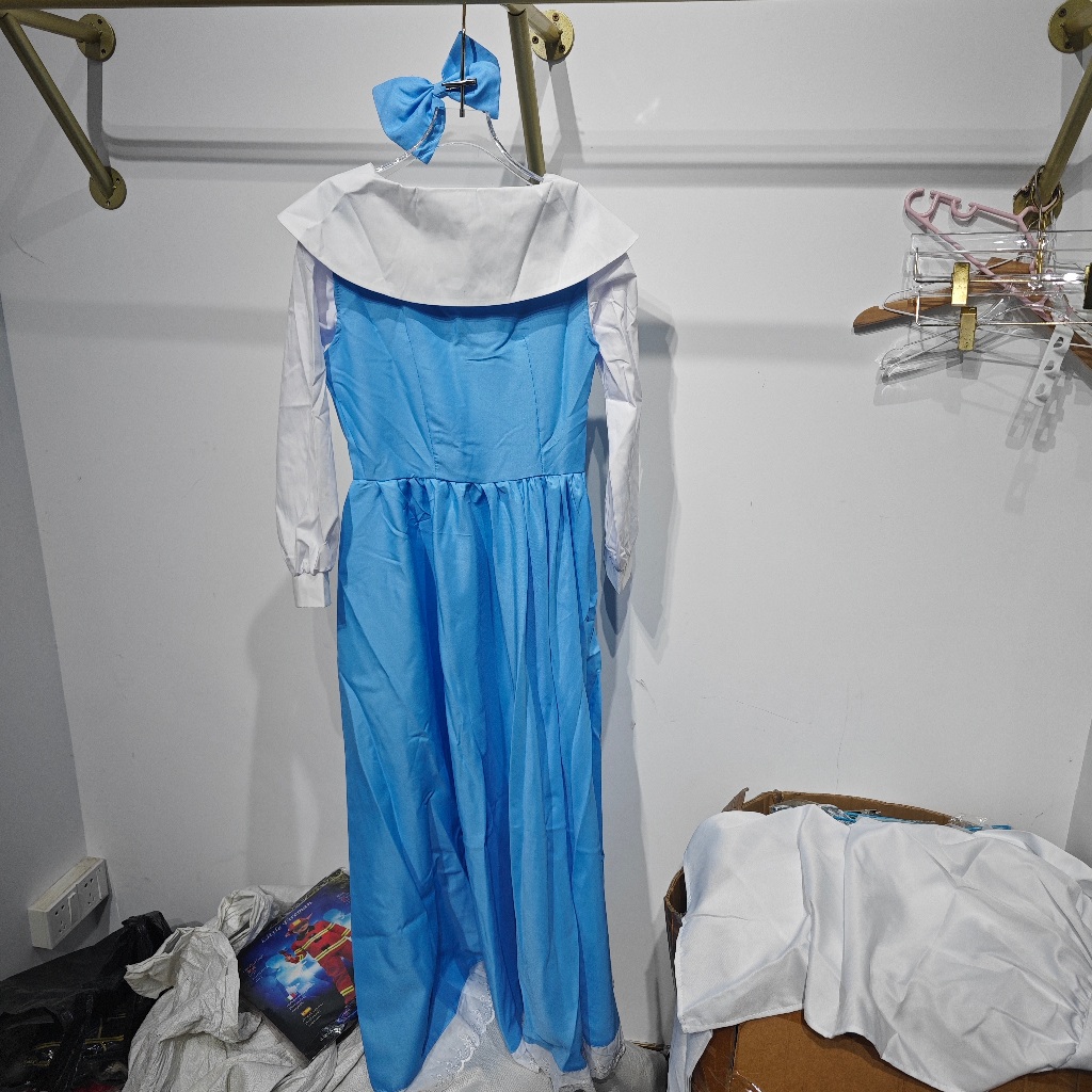blue princess dress Royal Blue Glitter Princess Ball Gown 38