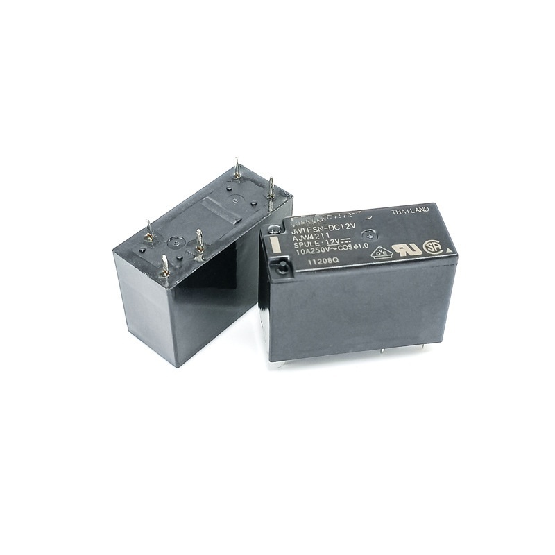 Mini Relay JW1FSN-DC12V JW1FSN-DC24 5 Pins 10A One Set Conversion Small ...