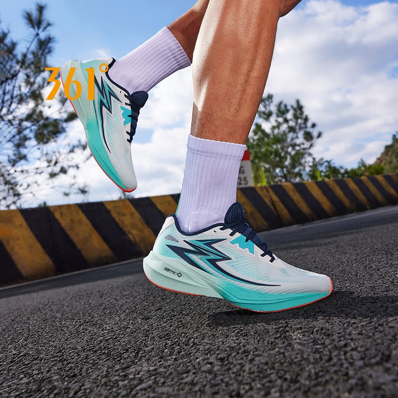361 Degrees Flame Team 2.0 Men Running Shoes Marathon Professional ...
