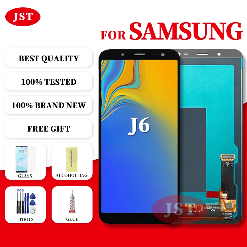 For SAMSUNG Galaxy J6 2018 J600 LCD Display Touch Screen | Shopee ...
