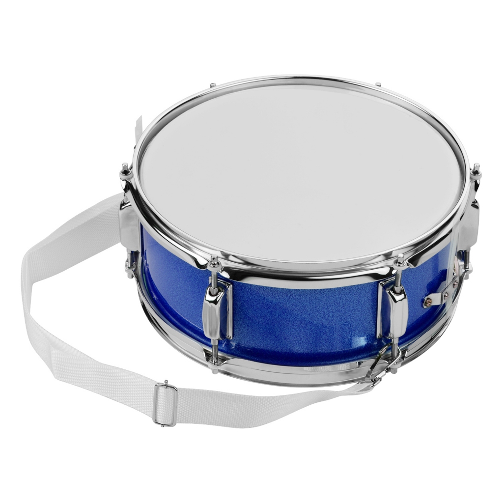Student snare drum with drumsticks, shoulder strap, key, 12 inches ...