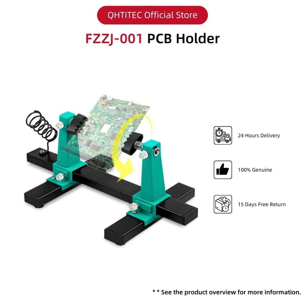 JCD Circuit Board PCB Holder FZZJ-001 Adjustable Welding Bracket 360 ...