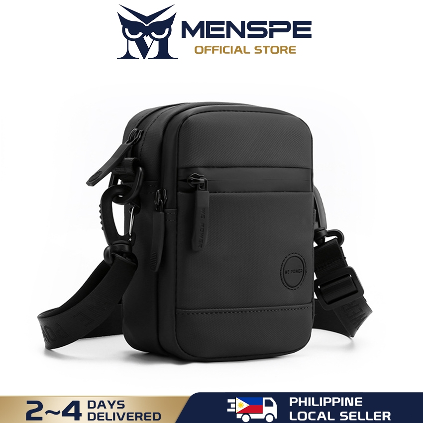 MENSPE Men Bag Fashion Men's Shoulder Bag Mini Waist Bag Leisure Crossbody  Bag Waterproof Fanny Pack Messenger Bag Sling Bag Casual Day Bag Street