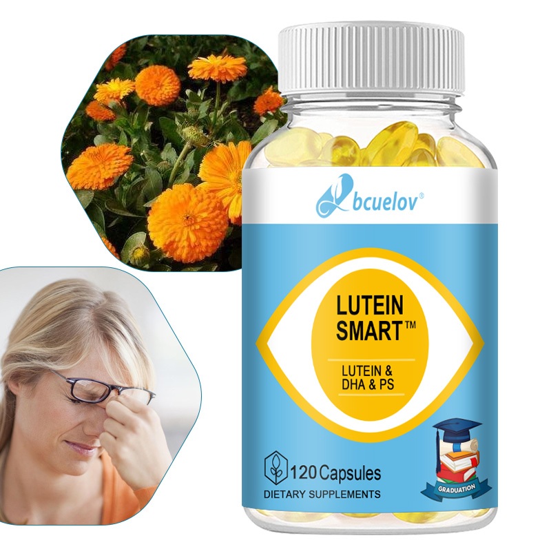 Bcuelov Lutein Supplement, DHA Supplement Support Smarter Brain ...