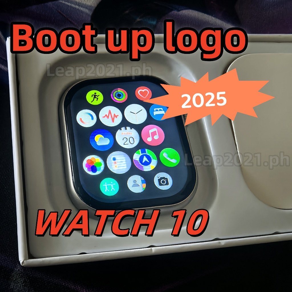 2025 AMOLED logo Watch 10 MAX AMOLED 47mm Smart Watch Wireless Charging ...