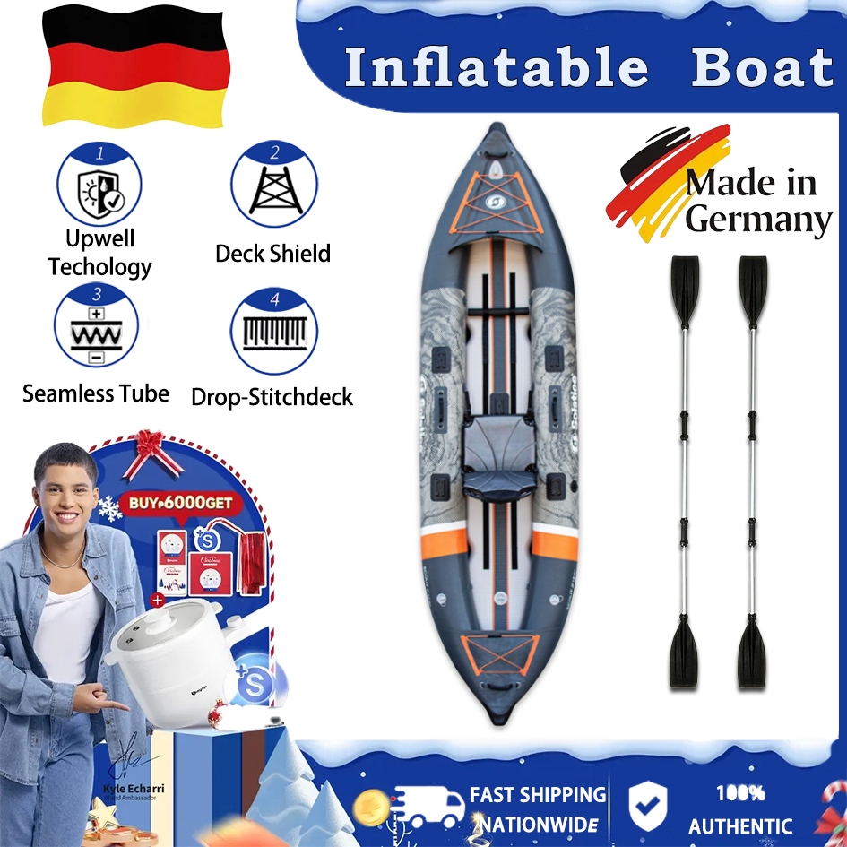 Inflatable boat rubber boat thick fishing fishing boat kayak multi ...