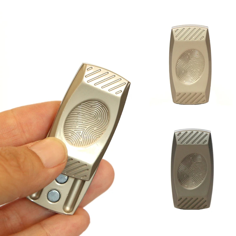 Dpofirs Brick Fidget Slider Métal – Jouet Anti-Stress Magnétique Haptique, Cadeau ADHD Et Relaxation