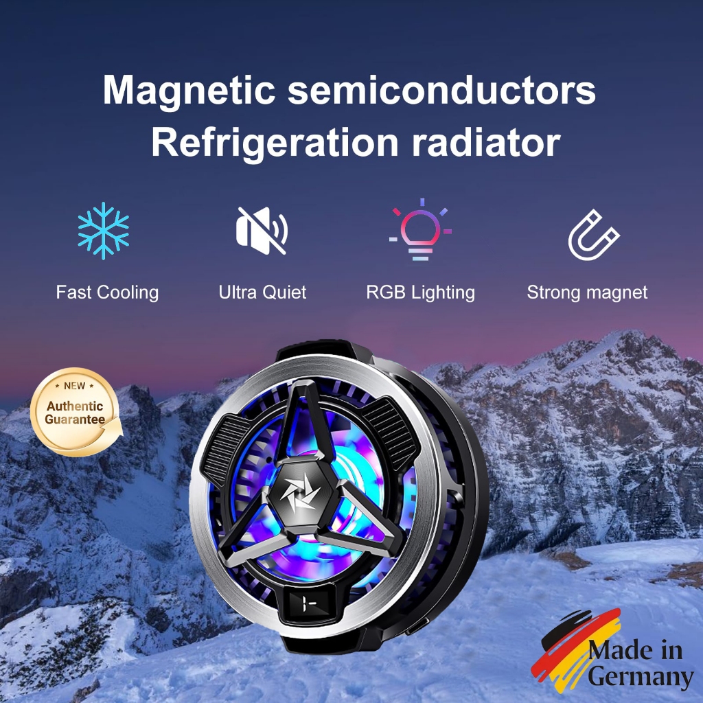 Professional HeatSink Mobile Phone Cooler Gaming Radiator Cooling Fan ...