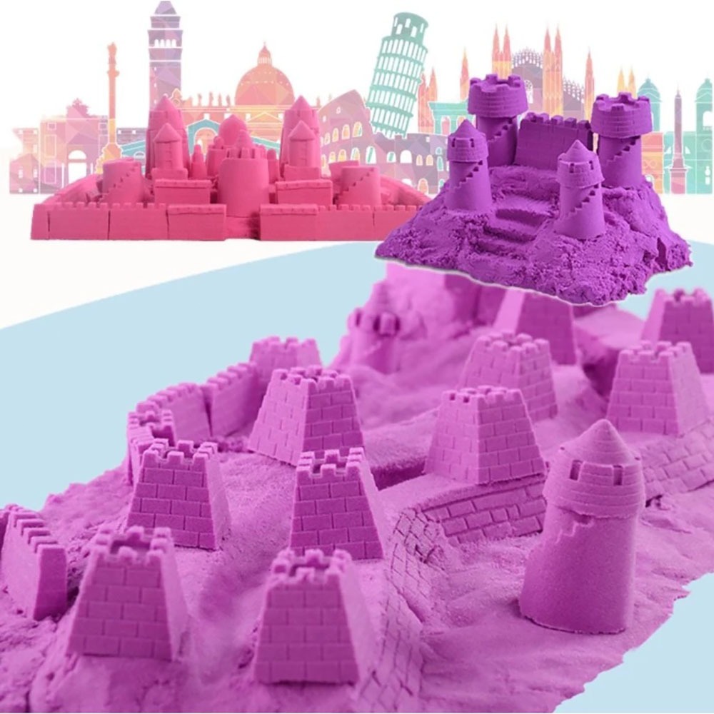1Kg Space Sand Play Toys Magic Clay Molding Colored Soft Slime Space ...