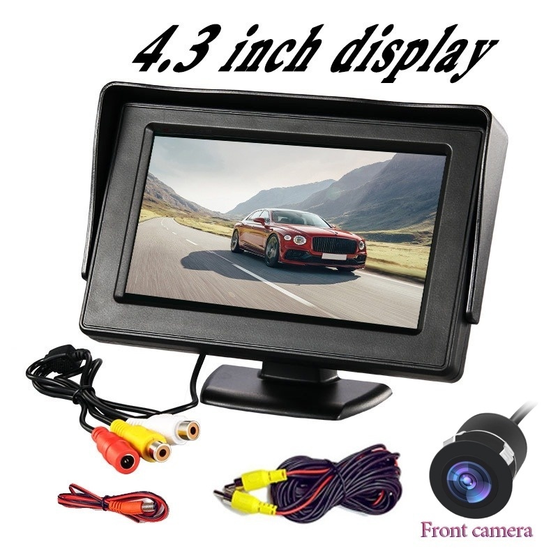 4.3Inch Rearview Monitor Car Rear View Camera LCD Reversing Parking ...
