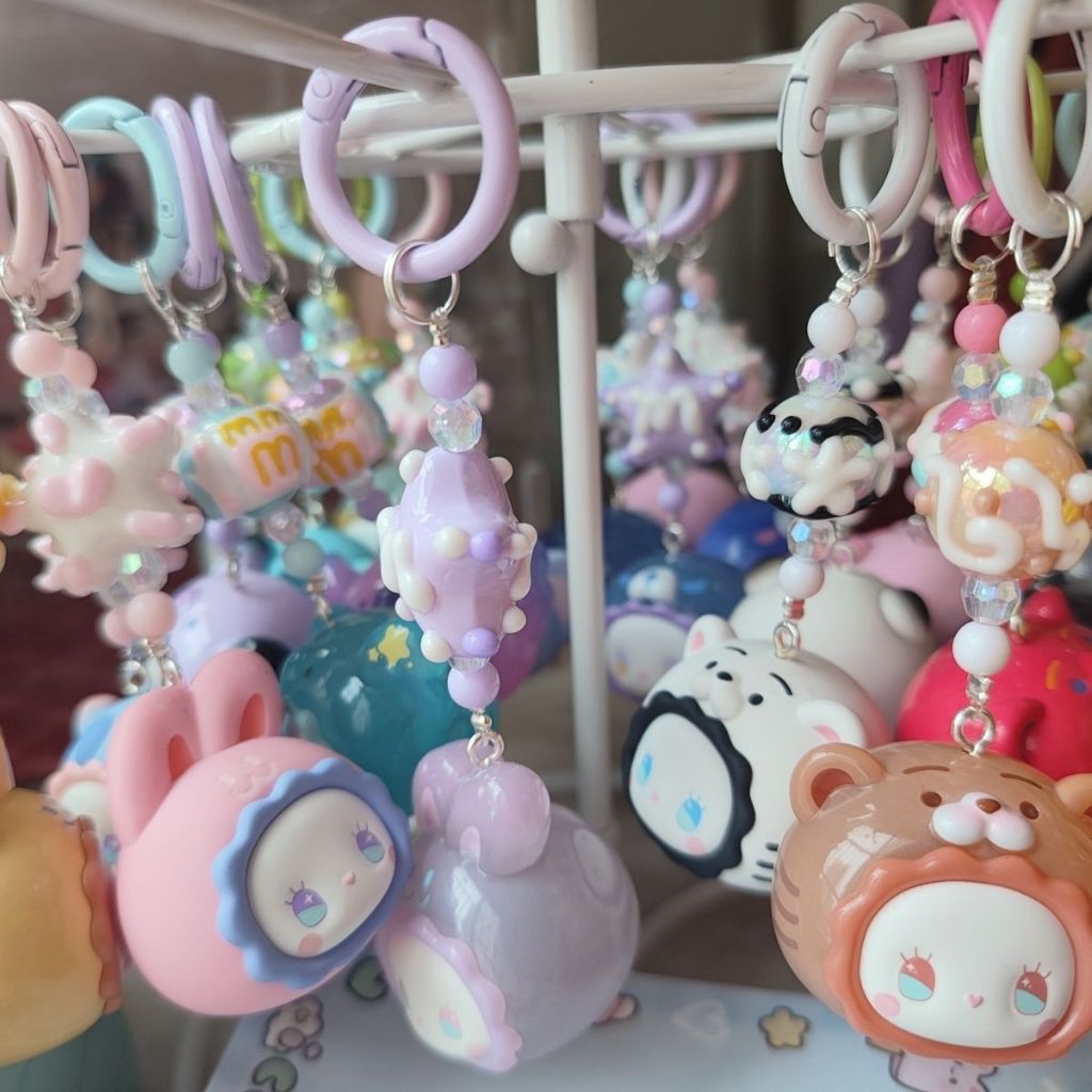 Original Mini Emma Bean Key Chains EMMA Secret Forest RUA RUA ZOO ...