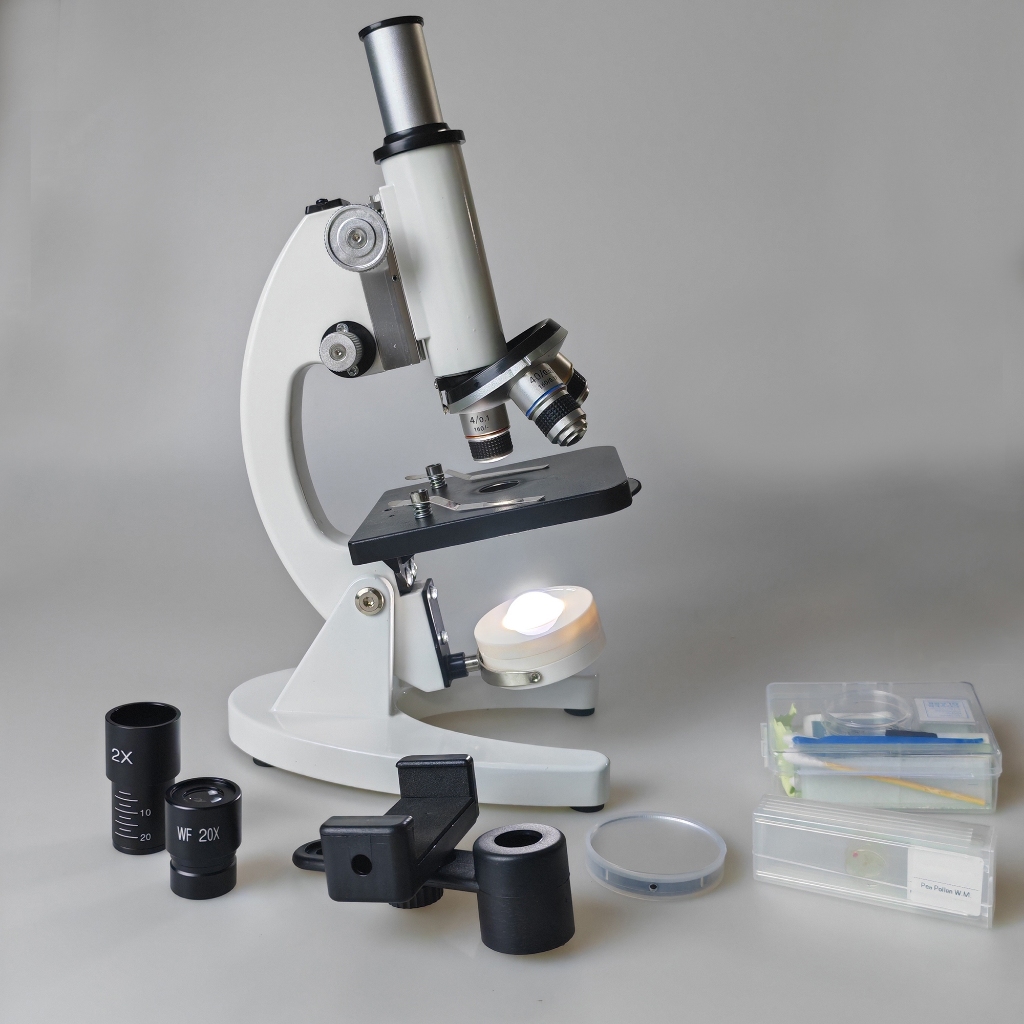 Microscope 40X-2400X with High-Definition Imaging All-metal body for ...