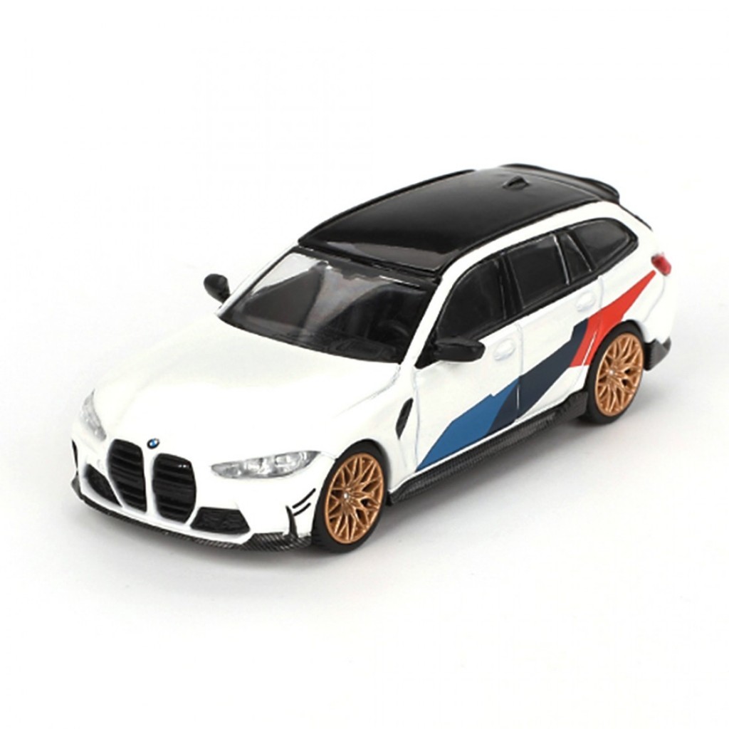 Miniature MINI GT 1/64 - BMW M3 Touring M Competition 2024 - Modèle Métal, Neuf