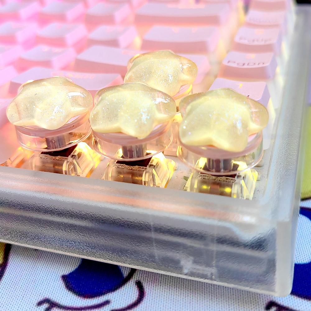 Four Star Keycaps Mechanical Keyboard Dedicated Button Direction ...