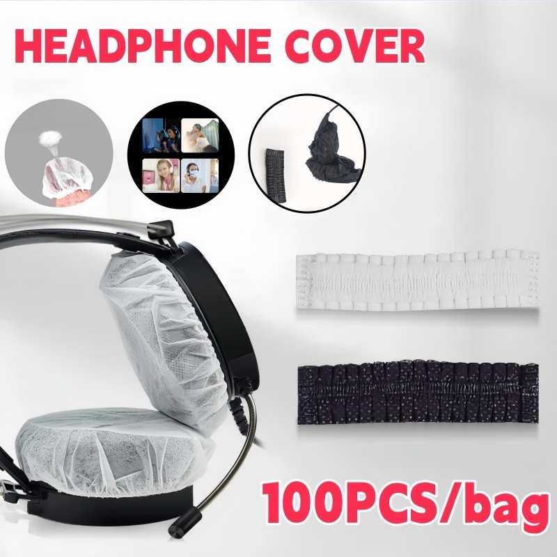 100/200/300pcs Cover/Earphone Cover/Headset Cover/ For Headphones ...