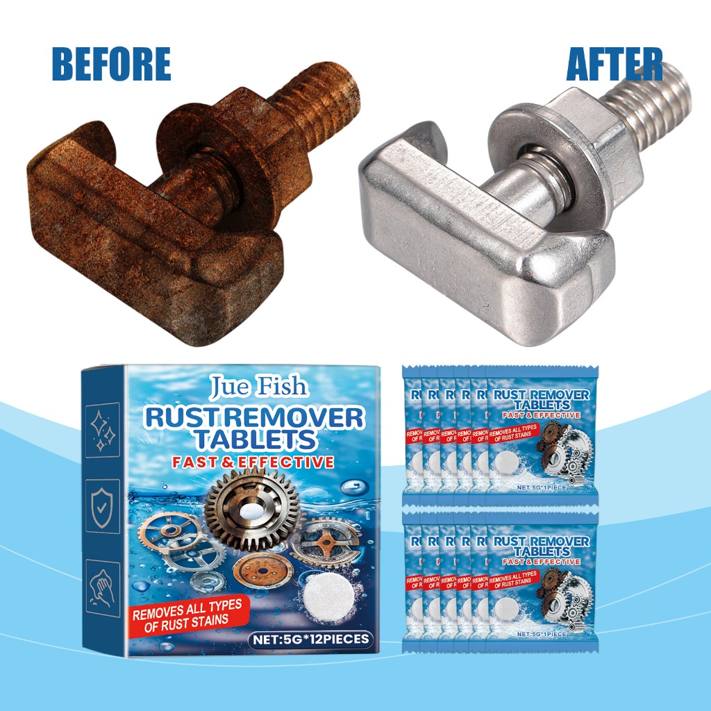 Rust Remover Dishwasher Cleaning Tablets, Heavy-Duty Grease Cleaning ...