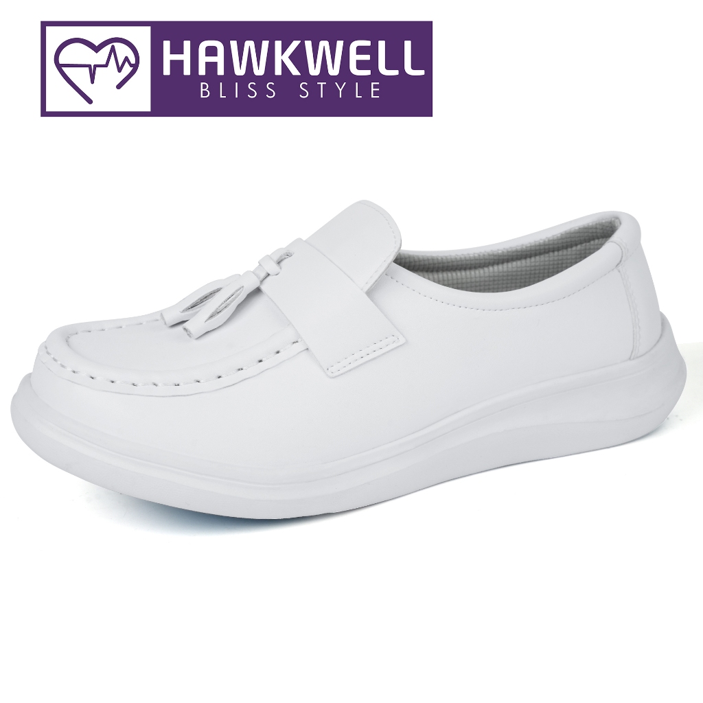 Hawkwell Women Nursing Shoes Slip On Resistant Walking Shoes-Bacly/6937 ...
