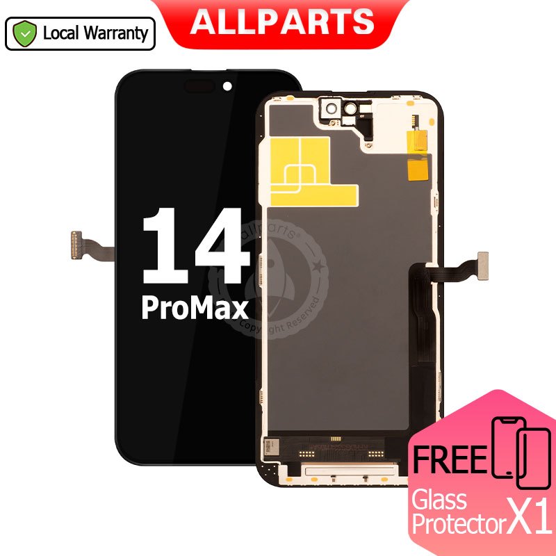 Schermo LCD 6.7'' Incell Per IPhone 14 Pro Max – Sostituzione Display A2894/A2651/A2893/A2895 Con Kit Attrezzi