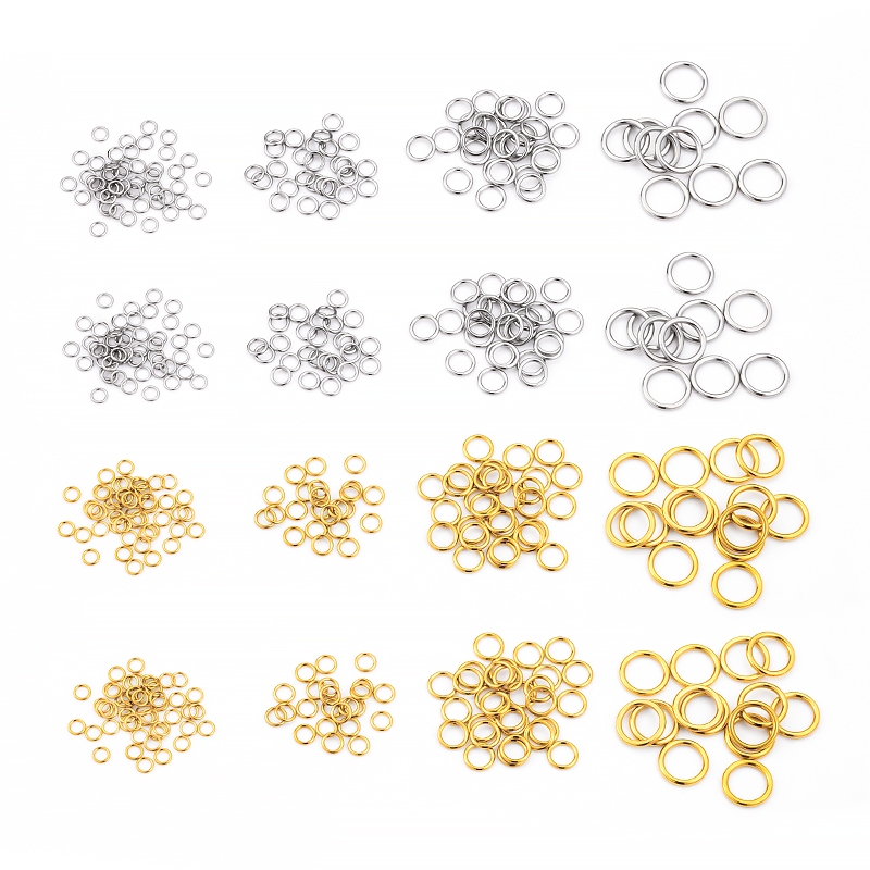 Stainless Steel Gold Seamless Rings 18k Gold Small Ring Jewelry diy ...