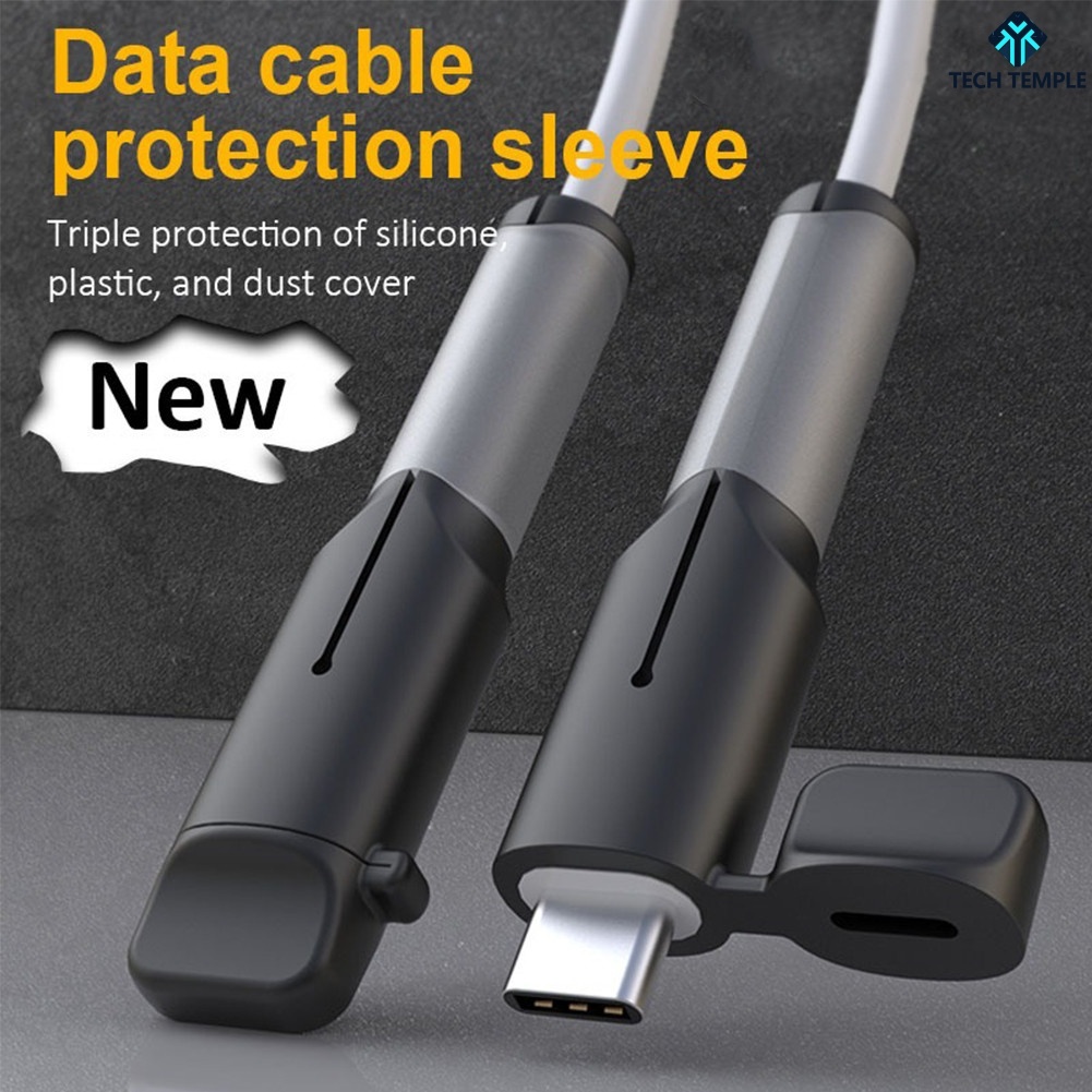 Charger Cover Protector Silicone Cable Accessory iP-18/20w Type C/USB ...