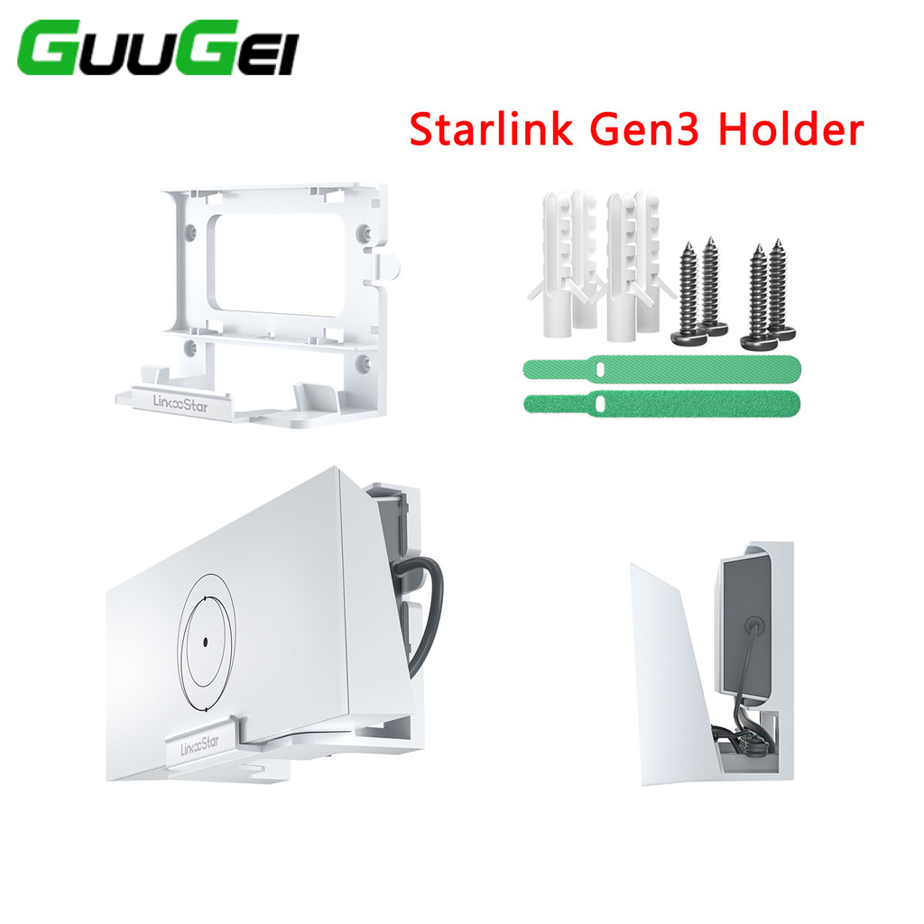 Guugei Starlink Gen3 Router Power Supply Bracket Starlink V3 Indoor ...