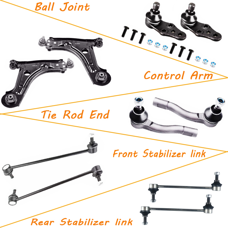 (2PCS)CHEVROLET OPTRA BALL JOINT / TIE ROD END / FRONT STABILIZER LINK ...