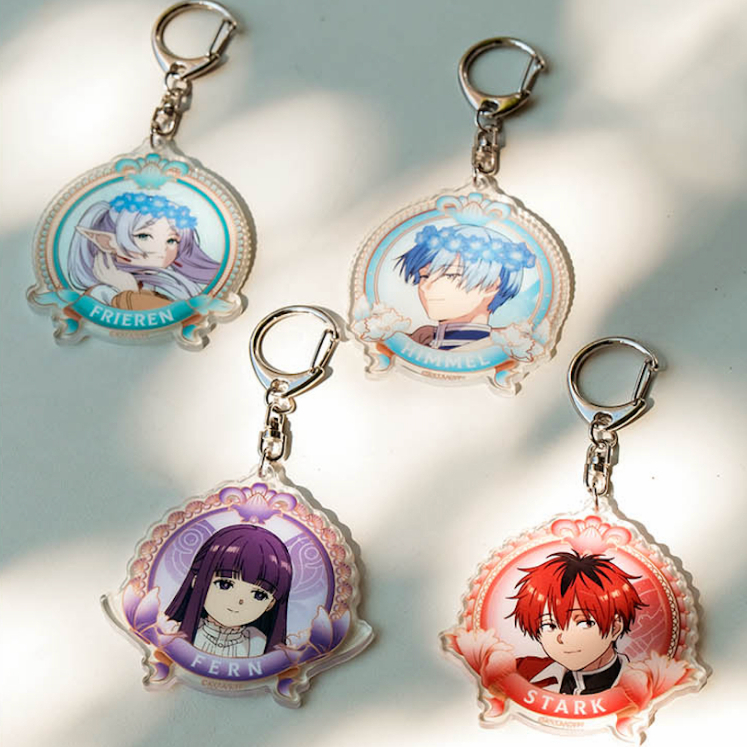 FRIEREN POP-UP STORE Acrylic Keychain (4Pcs) | Shopee Philippines