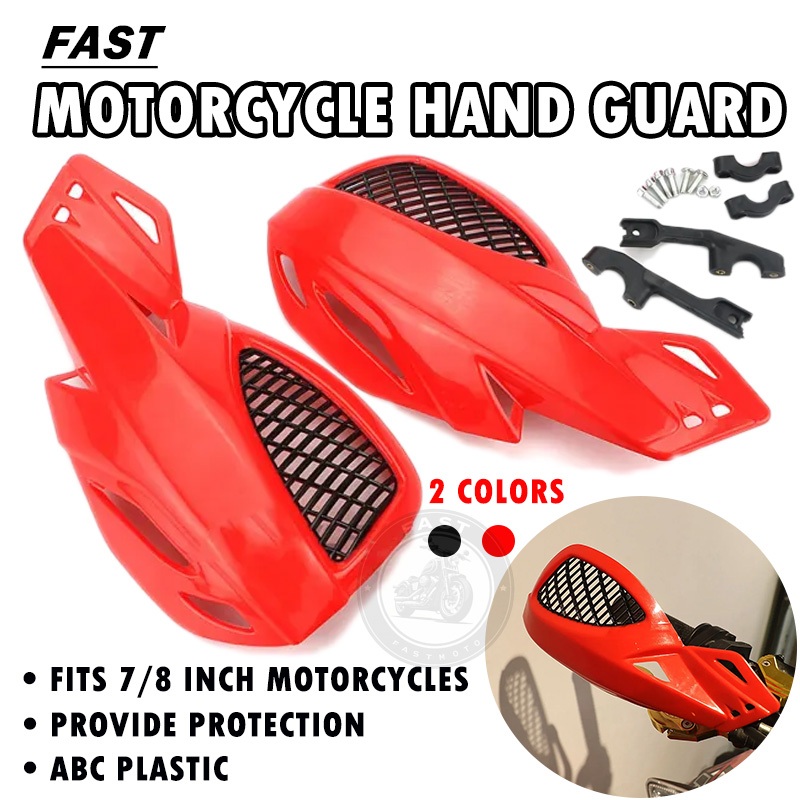 FAST Motorcycle Hand Guard Handle Protector Shield 22mm Universal ...
