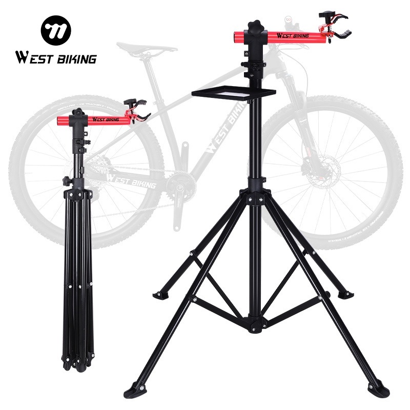 WEST BIKING Bike Repair Table Workbench Mountain Bike Repair Rack ...