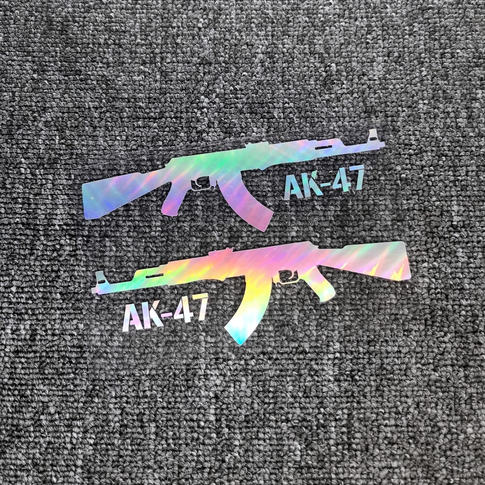 Adesivo Die-Cut "I LOVE MY AK-47" - Decalcomania AK47 Kalashnikov