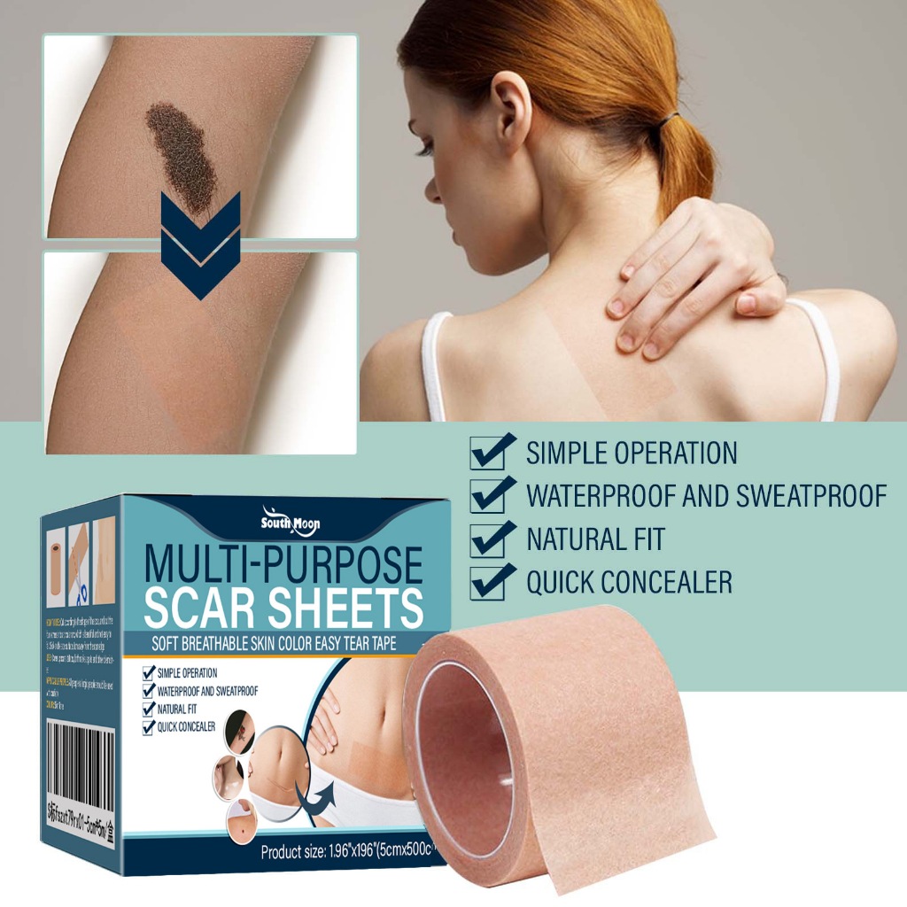 Skin Tone Concealer Stickers Cover Scars Cover Tattoo Section Roll ...