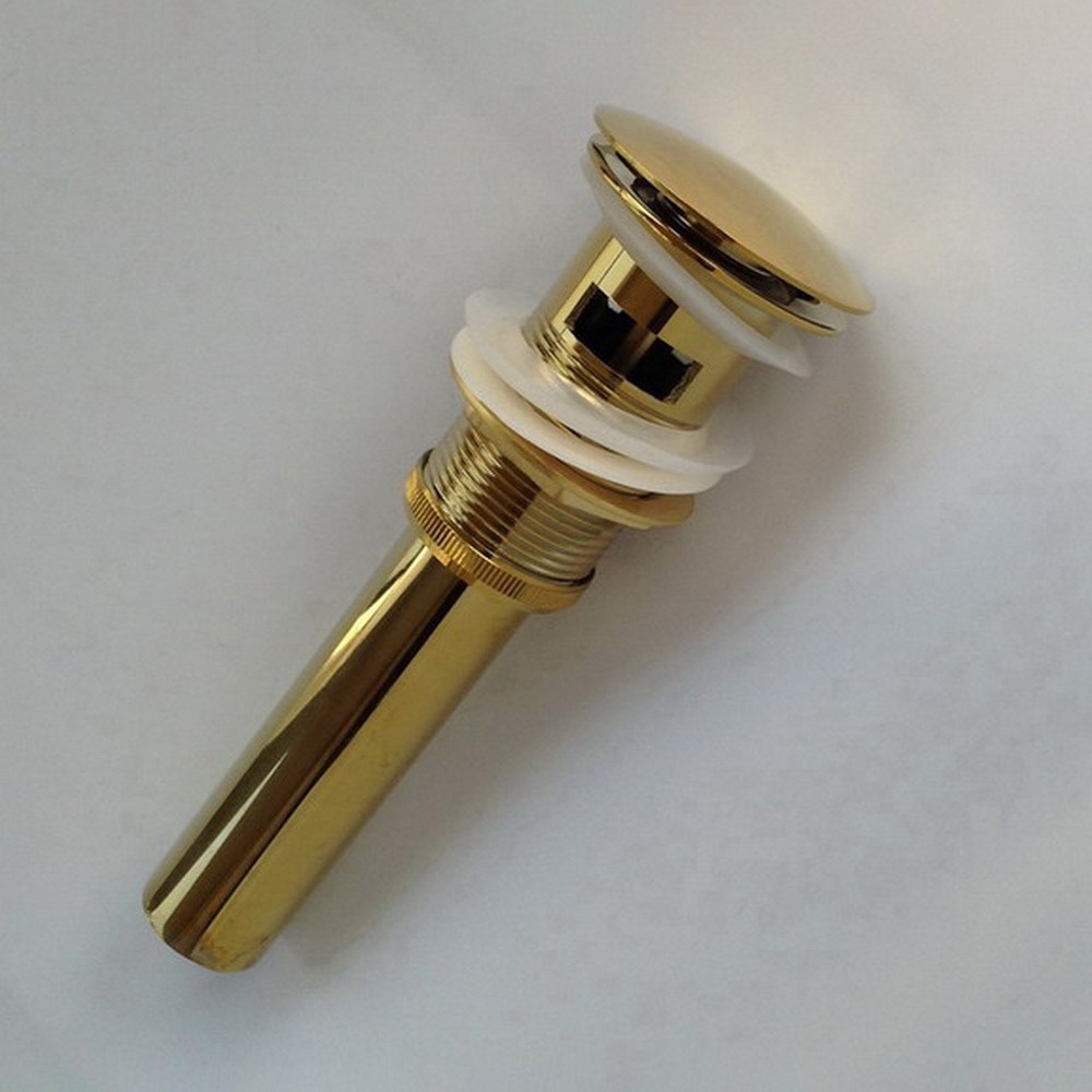 user -edc29a5d Bathroom Sink Pop-Up Drain In Rose Gold – Brass Basin Drain With