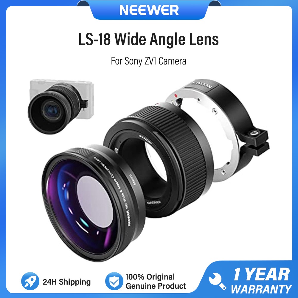 Lens Adapter Neewer Wide Angle Lens NEEWER HD Wide Angle Lens For