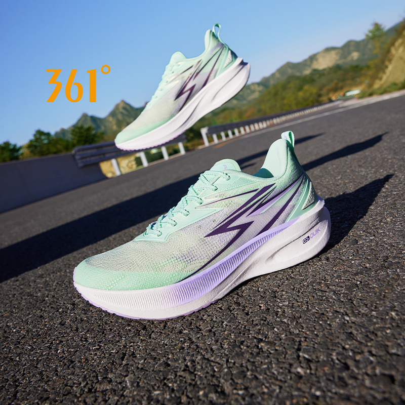 361 Degrees Flame ET 1.5 Men Running Shoes Breathable 672512225F ...