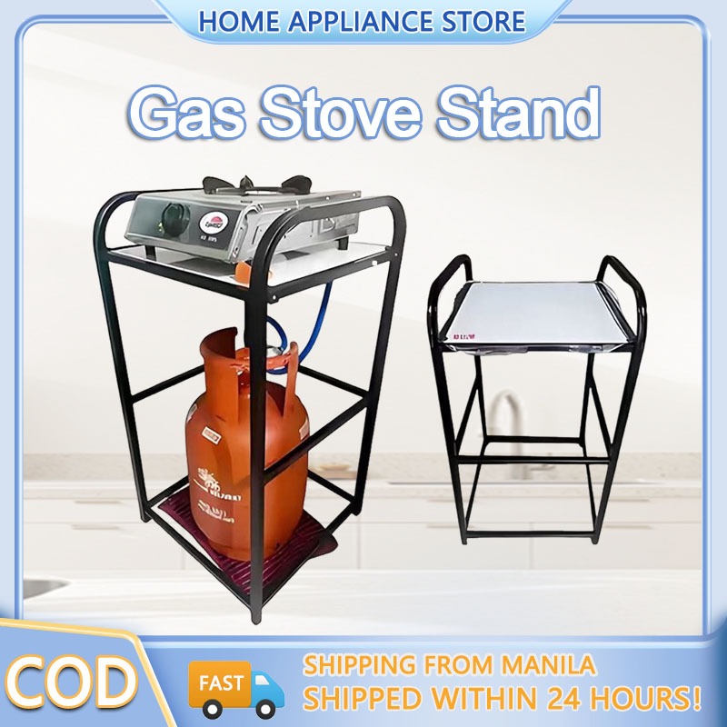 Gas Rack Single Single Stove Organizer Gas Stove Stand Kitchen Storage ...