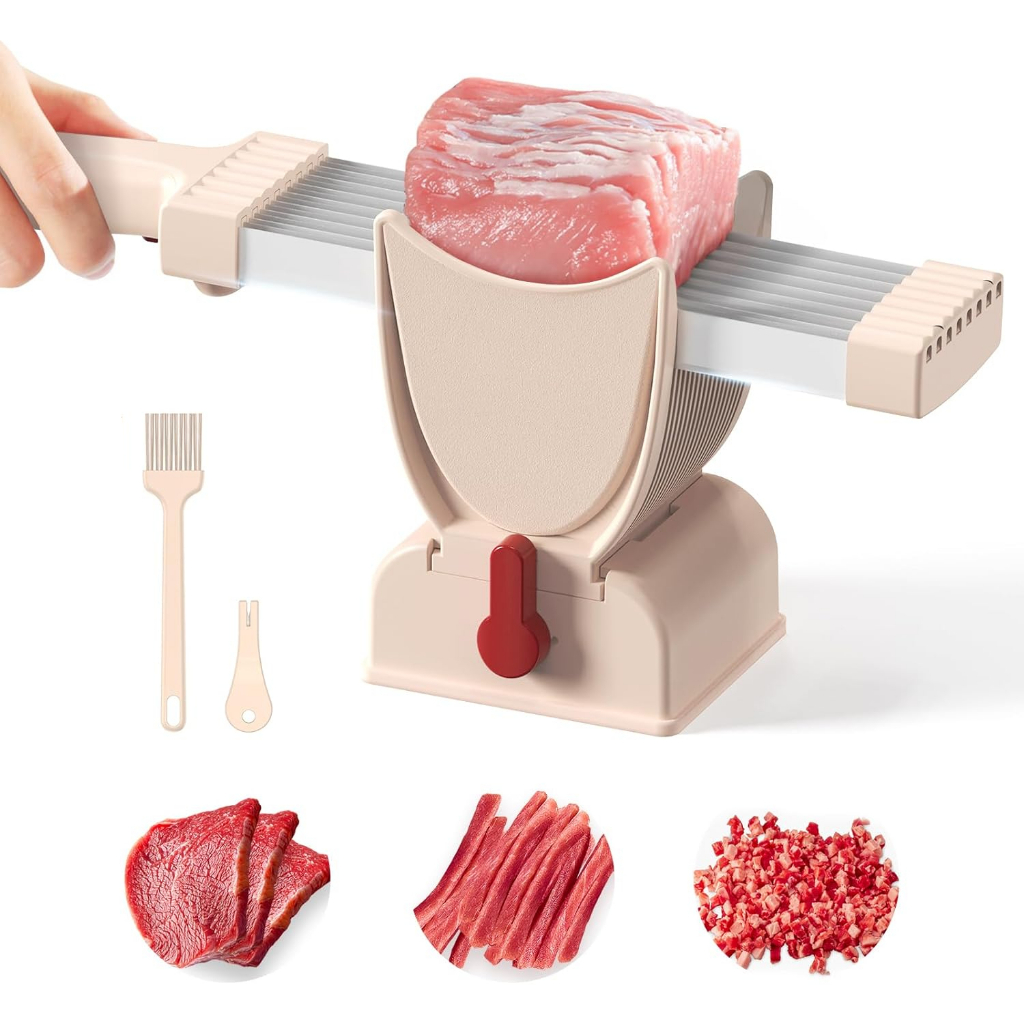 ONCE FOR ALL Meat Slicer Cleaver Kitchen Knife Set For Meat Slicing ...