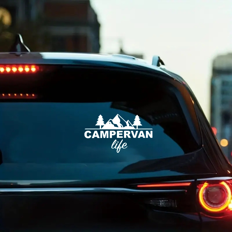 Camper Van Life Style Vinyl Decal Car Sticker Waterproof Auto ...