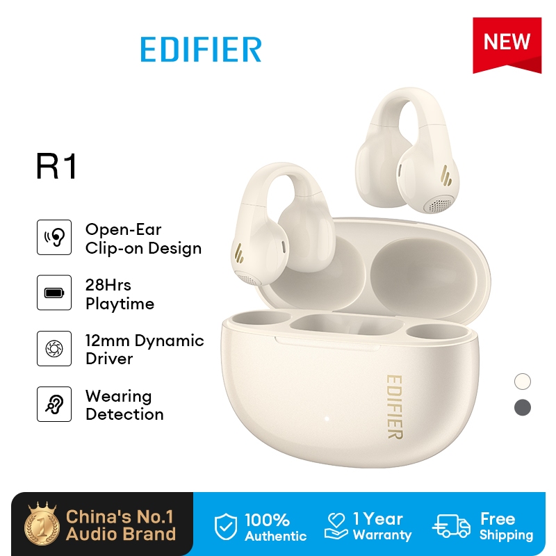 Edifier R1 Bluetooth Open-ear True Wireless Earbuds Dynamic Driver ...