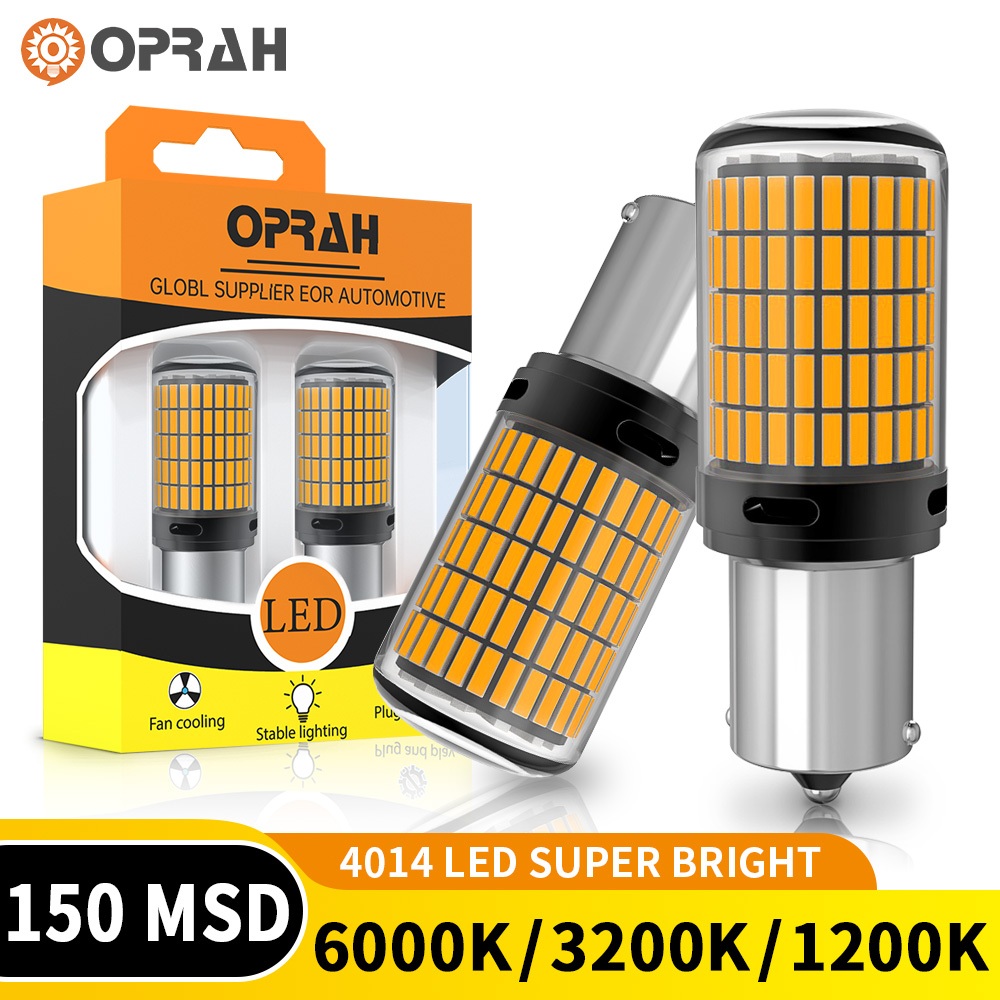 Oprah 2pcs 1156 BA15S P21W 1156 BAU15S PY21W 1157 Bay15d T20 7440 7443 ...