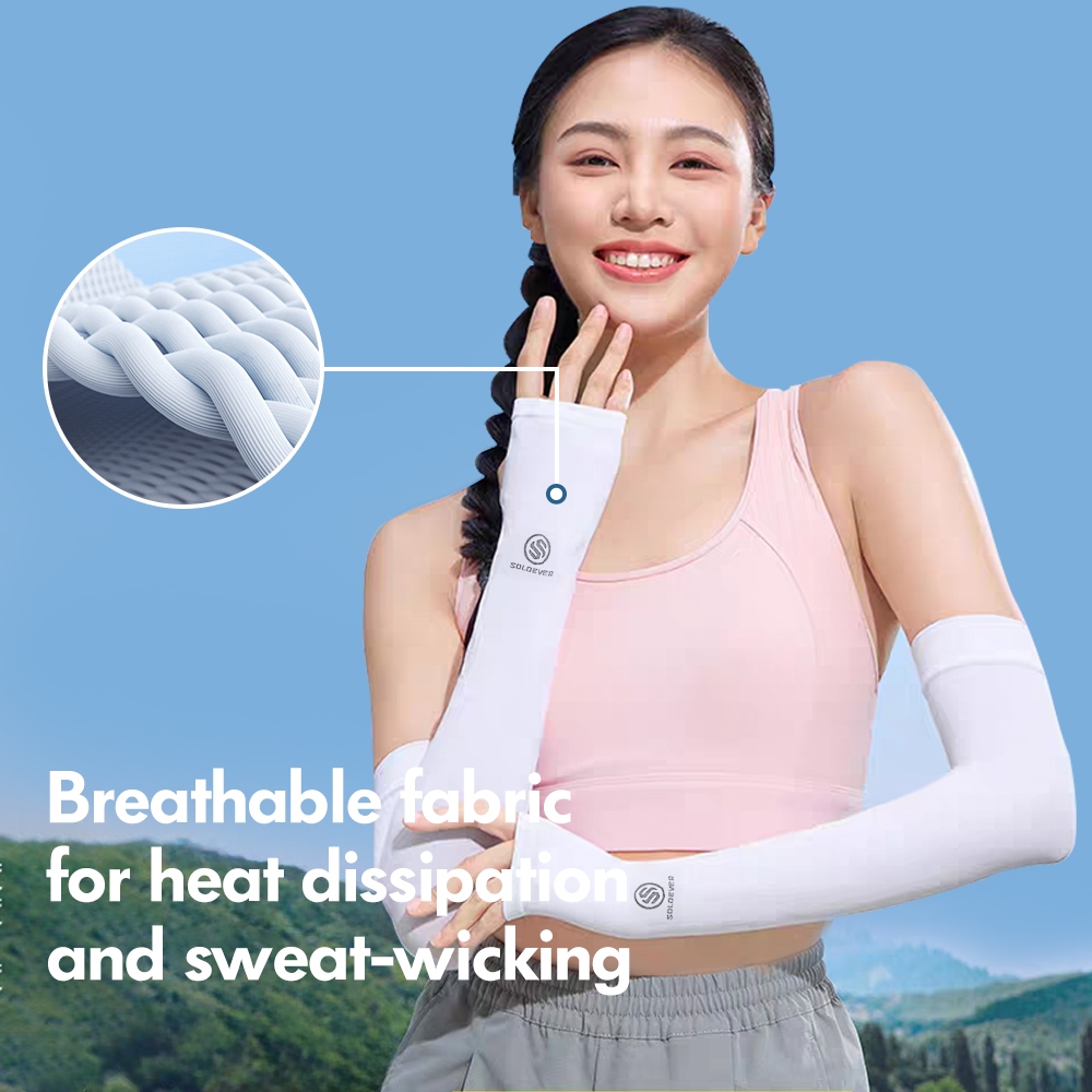 【PH Delivery】 SOLOEVER Cycling Sleeves UPF50+ Anti-Ultraviolet ...
