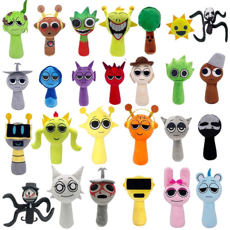 Sprunki Plush Doll Toys Sprunki Incredibox Game Figure Toy Gift For ...
