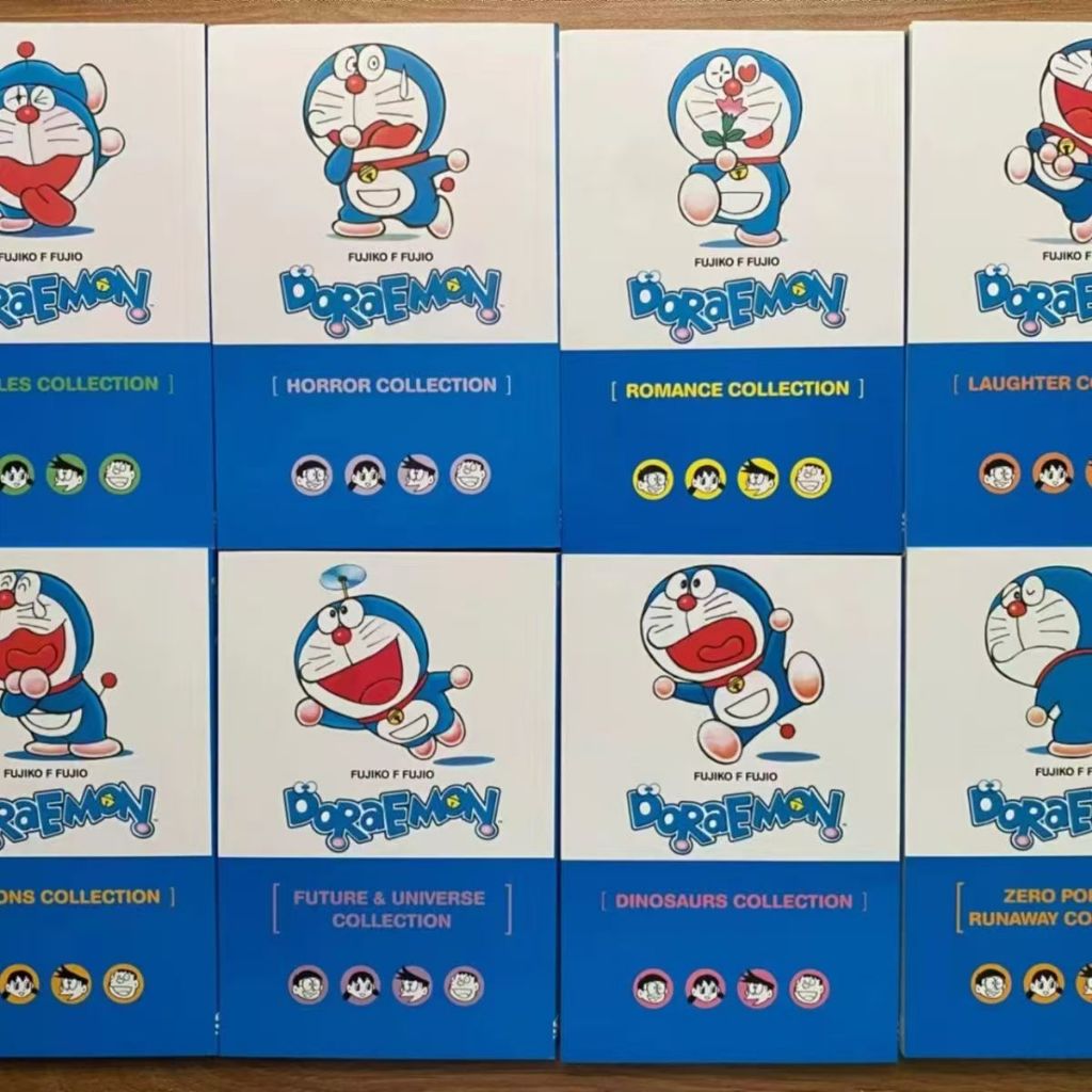 Doraemon English Edition Book Set (Paperback) 8 Volumes Set, Anime Book ...