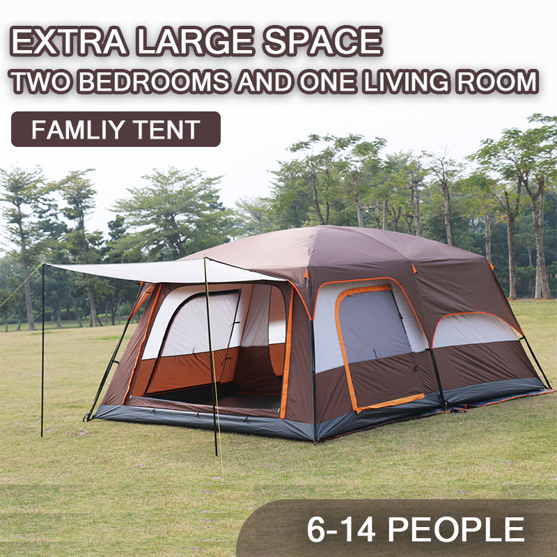 Outdoor Camping Large One Room Tent Person Naturehike One Bedroom