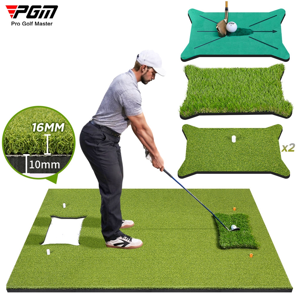 PGM Golf Strike Mat Family Multi functional Ball Mat Swing Track ...