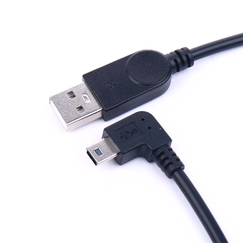 Câble USB 2.0 Vers Mini USB B - Pour Charger Et Synchroniser Appareils Photo, PDA, MP3, PS3 - Longueur Standard, Noir